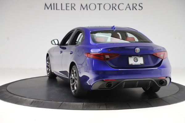 New 2020 Alfa Romeo Giulia Ti Sport Q4 for sale Sold at Alfa Romeo of Greenwich in Greenwich CT 06830 5