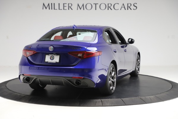 New 2020 Alfa Romeo Giulia Ti Sport Q4 for sale $50,445 at Alfa Romeo of Greenwich in Greenwich CT 06830 7