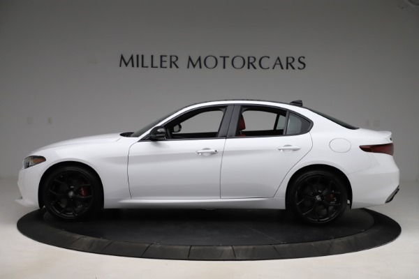 New 2020 Alfa Romeo Giulia Ti Sport Q4 for sale Sold at Alfa Romeo of Greenwich in Greenwich CT 06830 3