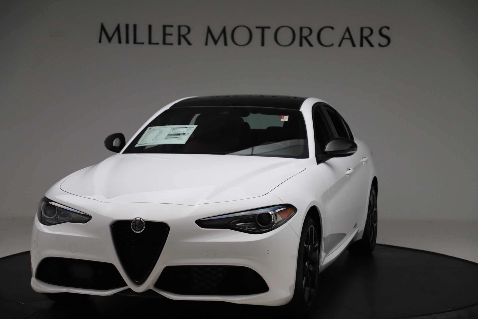 New 2020 Alfa Romeo Giulia Ti Sport Q4 for sale Sold at Alfa Romeo of Greenwich in Greenwich CT 06830 1