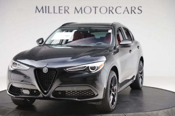 New 2020 Alfa Romeo Stelvio Sport Q4 for sale Sold at Alfa Romeo of Greenwich in Greenwich CT 06830 1