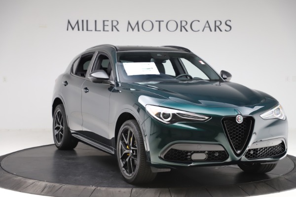 New 2020 Alfa Romeo Stelvio Ti Sport Q4 for sale Sold at Alfa Romeo of Greenwich in Greenwich CT 06830 11