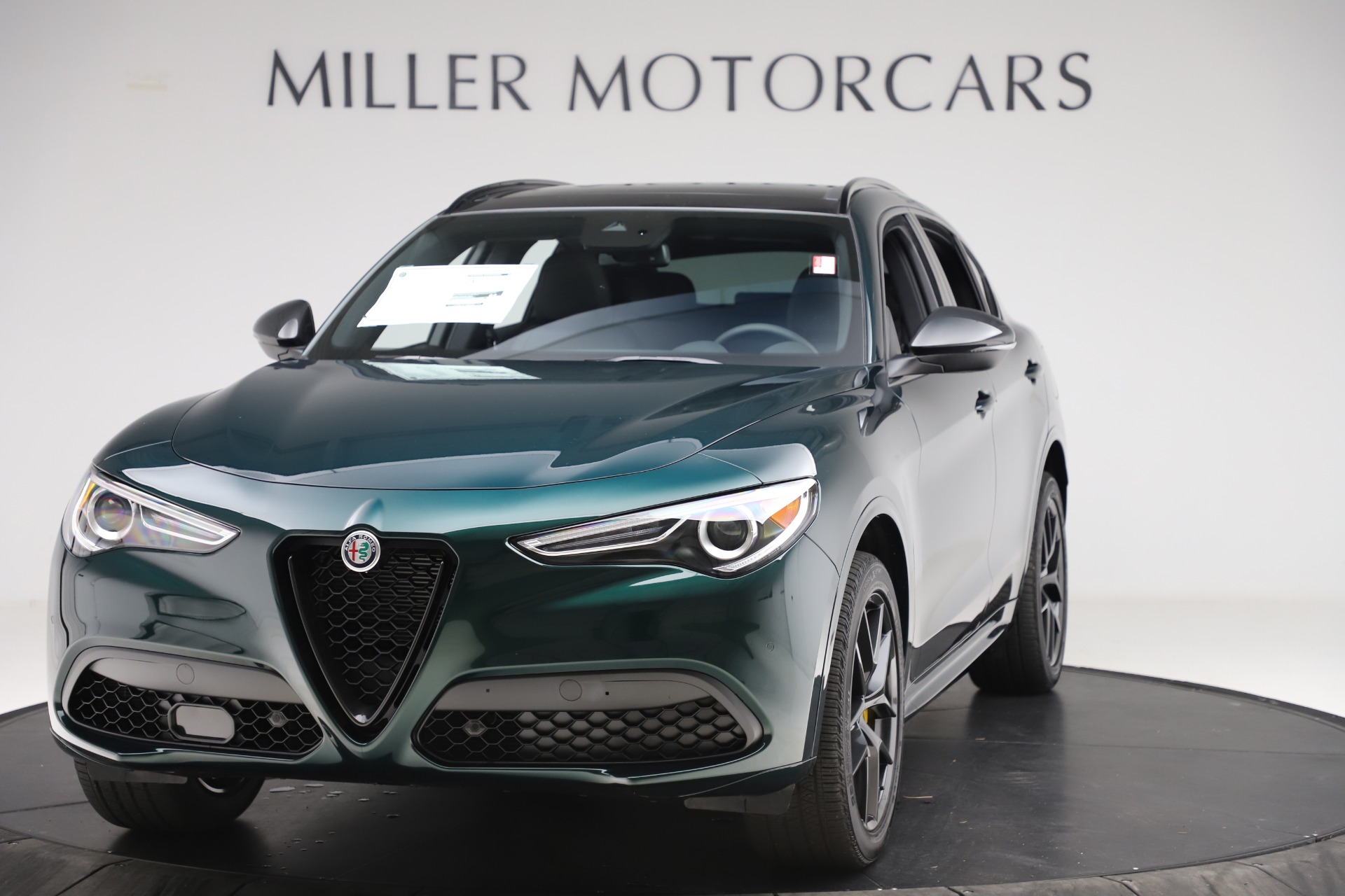 New 2020 Alfa Romeo Stelvio Ti Sport Q4 for sale Sold at Alfa Romeo of Greenwich in Greenwich CT 06830 1