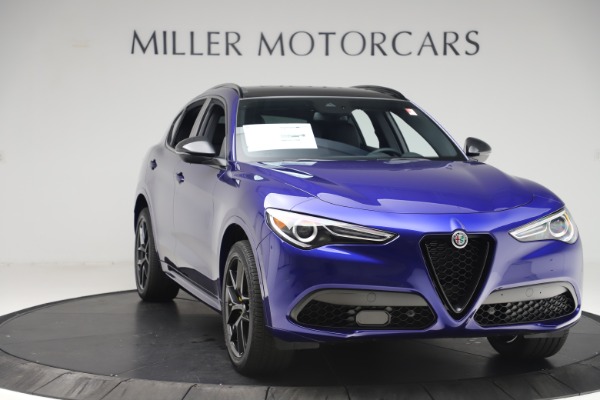 New 2020 Alfa Romeo Stelvio Ti Sport Q4 for sale Sold at Alfa Romeo of Greenwich in Greenwich CT 06830 11