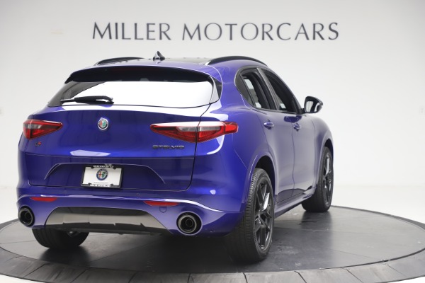 New 2020 Alfa Romeo Stelvio Ti Sport Q4 for sale Sold at Alfa Romeo of Greenwich in Greenwich CT 06830 7