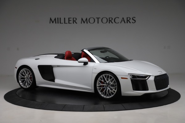 Used 2017 Audi R8 5.2 quattro V10 Spyder for sale Sold at Alfa Romeo of Greenwich in Greenwich CT 06830 10