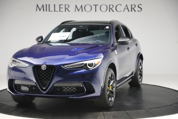 New 2020 Alfa Romeo Stelvio Quadrifoglio for sale $88,845 at Alfa Romeo of Greenwich in Greenwich CT 06830 1