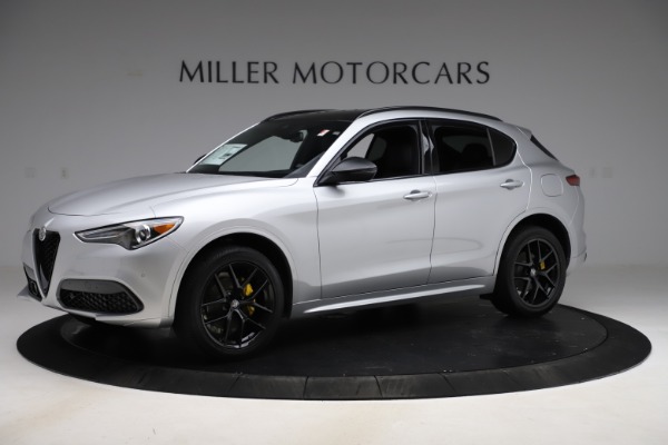 New 2020 Alfa Romeo Stelvio Ti Sport Q4 for sale Sold at Alfa Romeo of Greenwich in Greenwich CT 06830 2