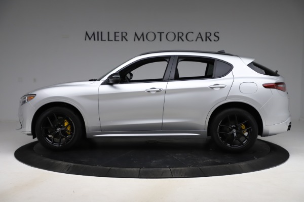 New 2020 Alfa Romeo Stelvio Ti Sport Q4 for sale Sold at Alfa Romeo of Greenwich in Greenwich CT 06830 3