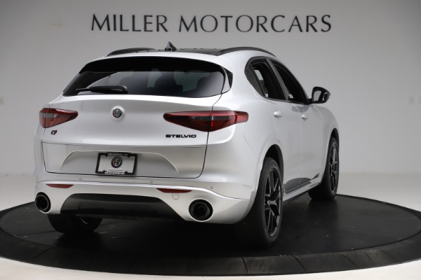 New 2020 Alfa Romeo Stelvio Ti Sport Q4 for sale Sold at Alfa Romeo of Greenwich in Greenwich CT 06830 7