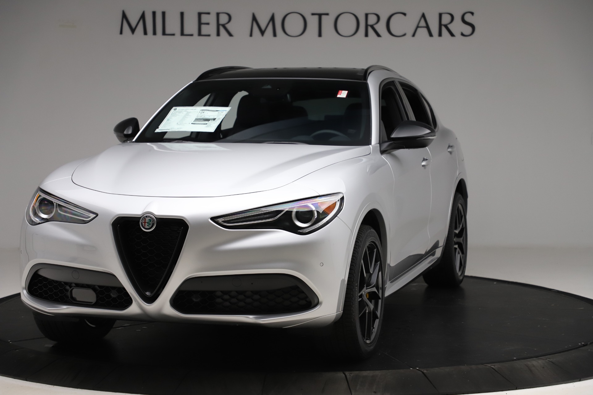 New 2020 Alfa Romeo Stelvio Ti Sport Q4 for sale Sold at Alfa Romeo of Greenwich in Greenwich CT 06830 1