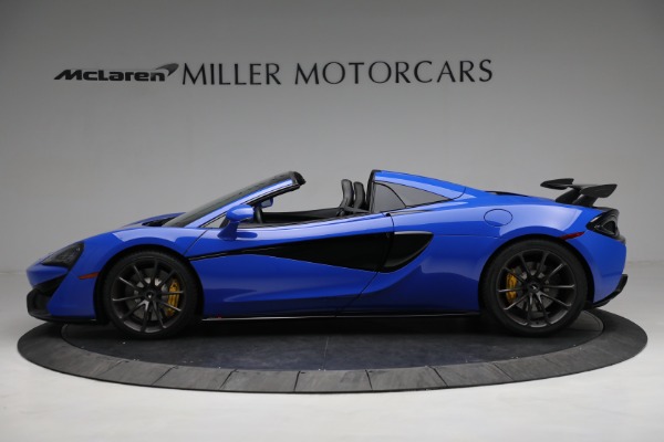 Used 2020 McLaren 570S Spider for sale Call for price at Alfa Romeo of Greenwich in Greenwich CT 06830 3