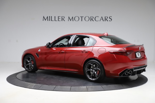 New 2020 Alfa Romeo Giulia Quadrifoglio for sale Sold at Alfa Romeo of Greenwich in Greenwich CT 06830 4