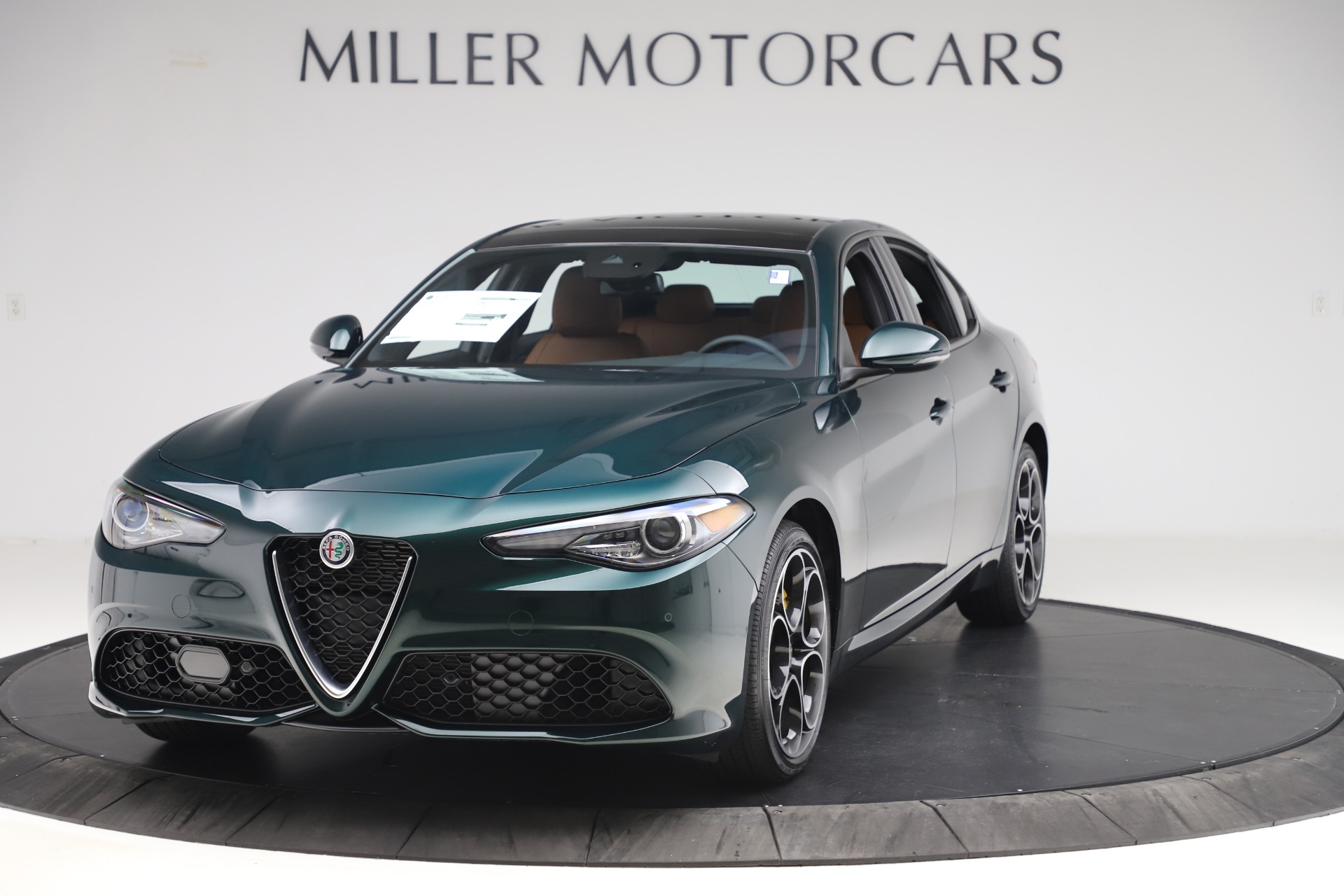 New 2020 Alfa Romeo Giulia Ti Sport Q4 for sale $54,995 at Alfa Romeo of Greenwich in Greenwich CT 06830 1