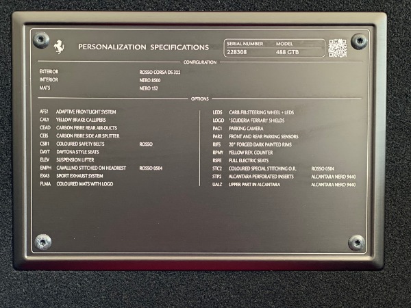 Used 2018 Ferrari 488 GTB for sale Sold at Alfa Romeo of Greenwich in Greenwich CT 06830 25