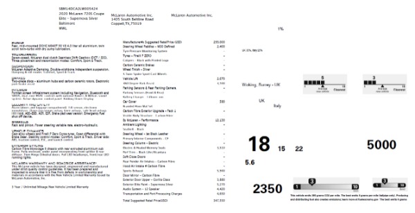 New 2020 McLaren 720S Performance for sale Sold at Alfa Romeo of Greenwich in Greenwich CT 06830 28