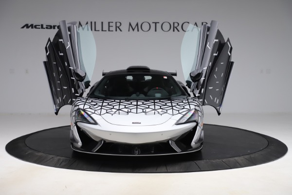 Used 2020 McLaren 620R Coupe for sale Call for price at Alfa Romeo of Greenwich in Greenwich CT 06830 9