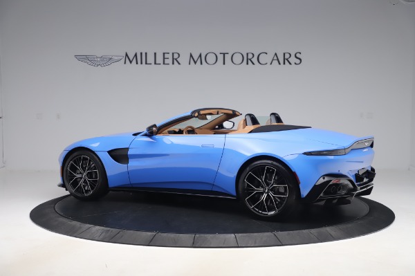 New 2021 Aston Martin Vantage Roadster for sale Call for price at Alfa Romeo of Greenwich in Greenwich CT 06830 3
