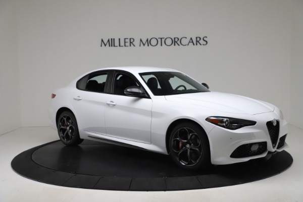 New 2020 Alfa Romeo Giulia Ti Sport Carbon Q4 for sale Sold at Alfa Romeo of Greenwich in Greenwich CT 06830 10