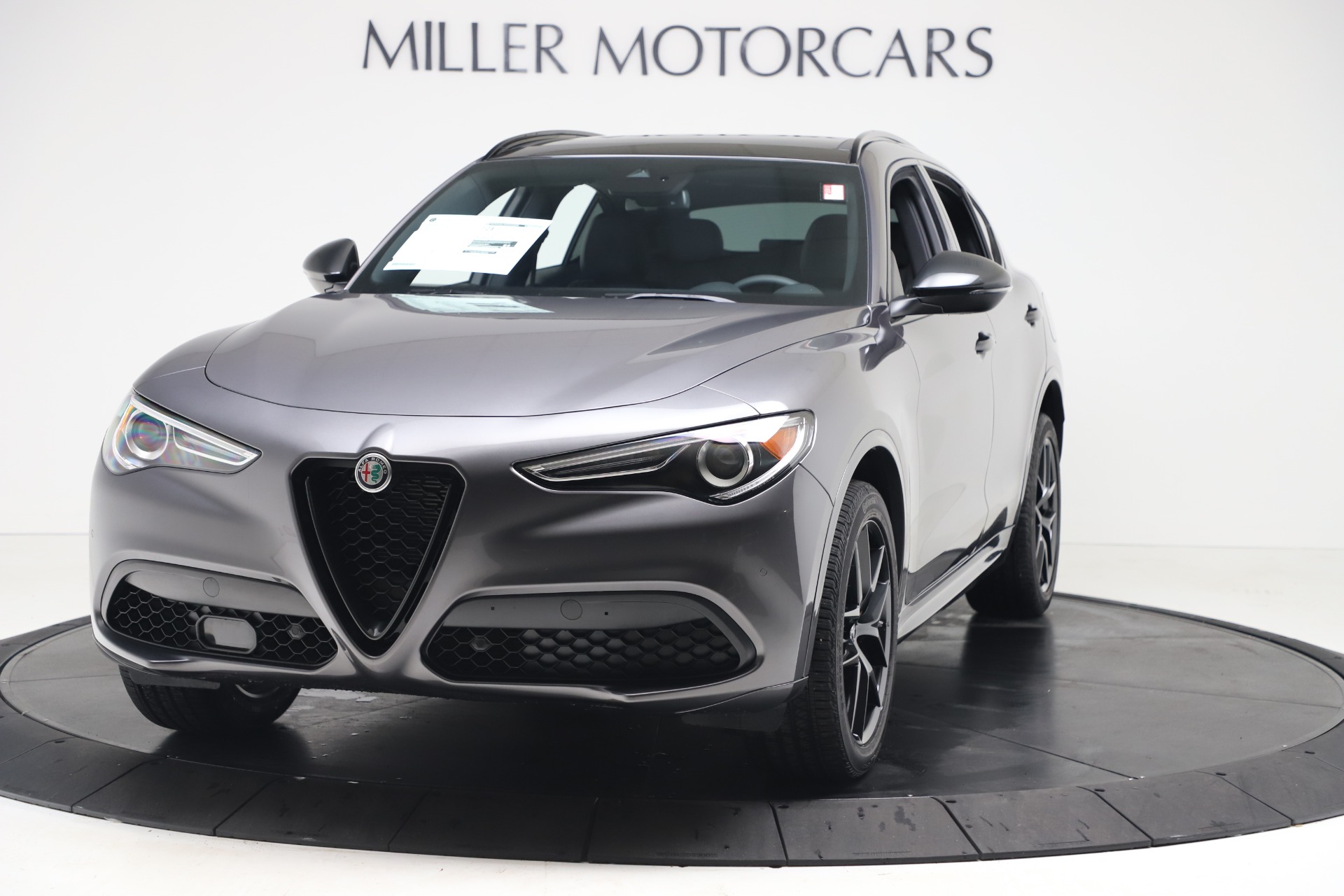 New 2020 Alfa Romeo Stelvio Ti Sport Q4 for sale Sold at Alfa Romeo of Greenwich in Greenwich CT 06830 1