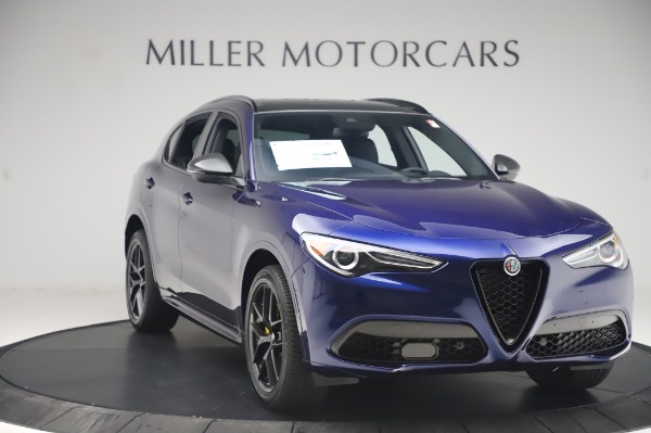 New 2020 Alfa Romeo Stelvio Ti Sport Q4 for sale $55,995 at Alfa Romeo of Greenwich in Greenwich CT 06830 11