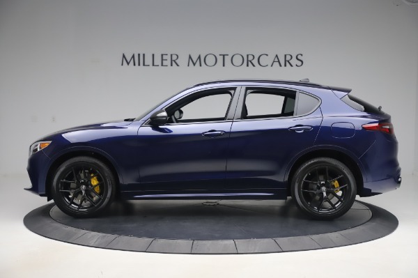 New 2020 Alfa Romeo Stelvio Ti Sport Q4 for sale $55,995 at Alfa Romeo of Greenwich in Greenwich CT 06830 3