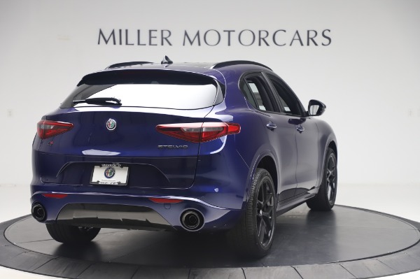 New 2020 Alfa Romeo Stelvio Ti Sport Q4 for sale Sold at Alfa Romeo of Greenwich in Greenwich CT 06830 7