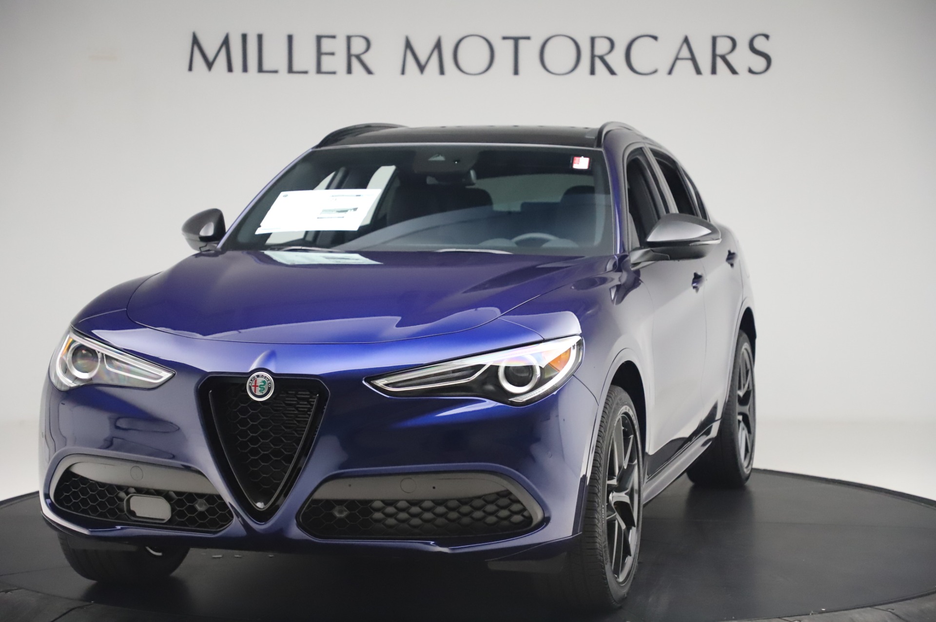 New 2020 Alfa Romeo Stelvio Ti Sport Q4 for sale $55,995 at Alfa Romeo of Greenwich in Greenwich CT 06830 1