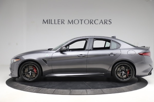 New 2020 Alfa Romeo Giulia Quadrifoglio for sale Sold at Alfa Romeo of Greenwich in Greenwich CT 06830 3