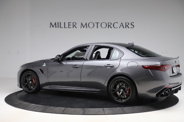 New 2020 Alfa Romeo Giulia Quadrifoglio for sale Sold at Alfa Romeo of Greenwich in Greenwich CT 06830 4