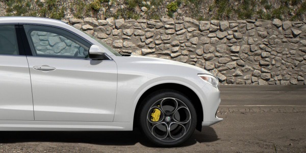 New 2020 Alfa Romeo Stelvio Ti Lusso Q4 for sale Sold at Alfa Romeo of Greenwich in Greenwich CT 06830 3