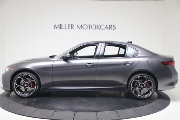 New 2020 Alfa Romeo Giulia Ti Sport Q4 for sale Sold at Alfa Romeo of Greenwich in Greenwich CT 06830 3