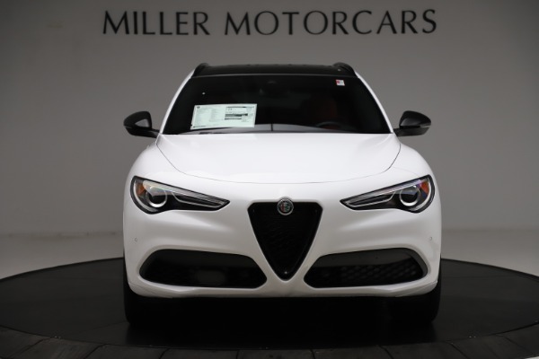 New 2020 Alfa Romeo Stelvio Ti Sport Q4 for sale Sold at Alfa Romeo of Greenwich in Greenwich CT 06830 12