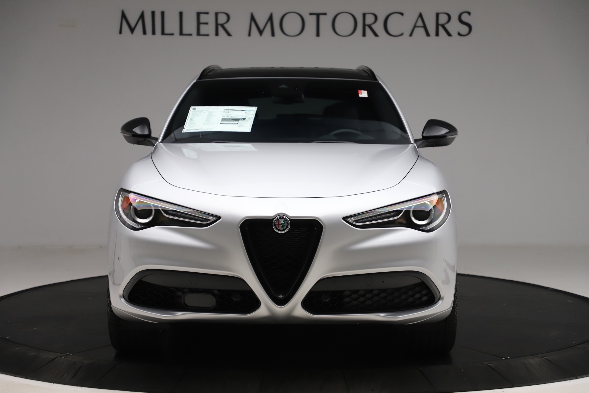 New 2020 Alfa Romeo Stelvio Ti Sport Q4 for sale $54,795 at Alfa Romeo of Greenwich in Greenwich CT 06830 1