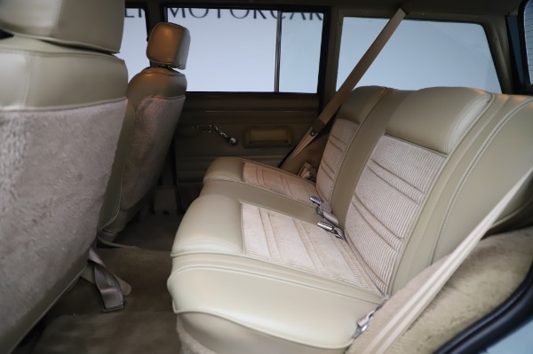 Used 1991 Jeep Grand Wagoneer for sale Sold at Alfa Romeo of Greenwich in Greenwich CT 06830 16