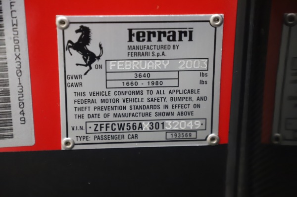 Used 2003 Ferrari Enzo for sale Sold at Alfa Romeo of Greenwich in Greenwich CT 06830 28