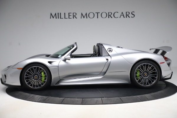 Used 2015 Porsche 918 Spyder for sale Sold at Alfa Romeo of Greenwich in Greenwich CT 06830 3