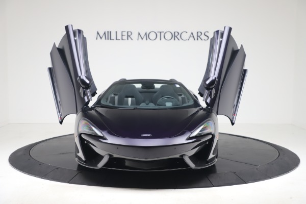 Used 2019 McLaren 570S Spider for sale Sold at Alfa Romeo of Greenwich in Greenwich CT 06830 17