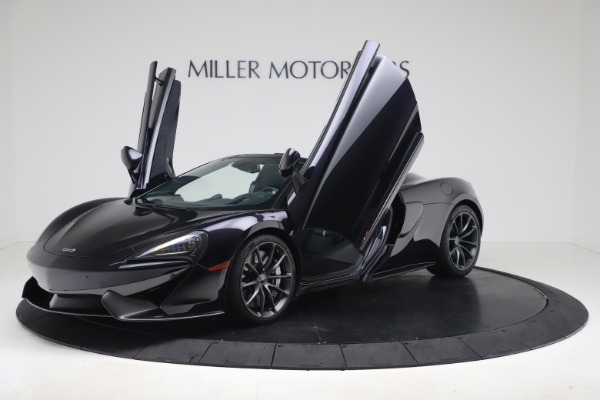 Used 2019 McLaren 570S Spider for sale Sold at Alfa Romeo of Greenwich in Greenwich CT 06830 18