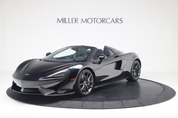 Used 2019 McLaren 570S Spider for sale Sold at Alfa Romeo of Greenwich in Greenwich CT 06830 1