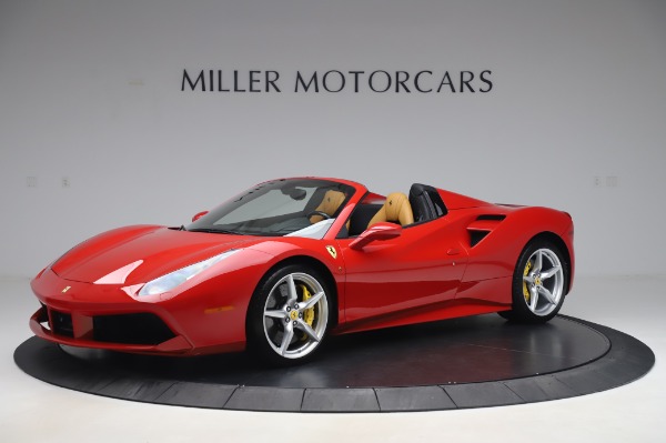 Used 2018 Ferrari 488 Spider Base for sale Sold at Alfa Romeo of Greenwich in Greenwich CT 06830 2