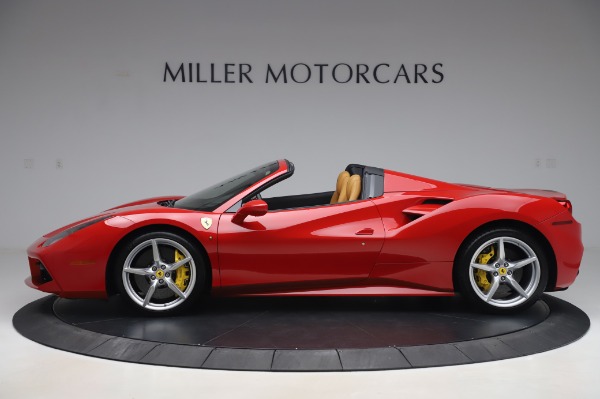 Used 2018 Ferrari 488 Spider Base for sale Sold at Alfa Romeo of Greenwich in Greenwich CT 06830 3