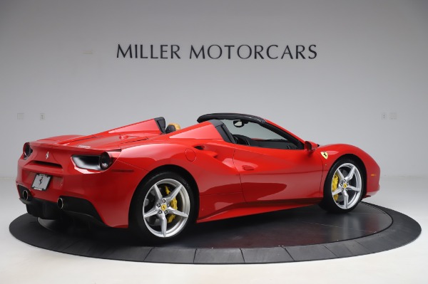 Used 2018 Ferrari 488 Spider Base for sale Sold at Alfa Romeo of Greenwich in Greenwich CT 06830 8