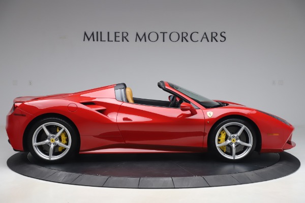 Used 2018 Ferrari 488 Spider Base for sale Sold at Alfa Romeo of Greenwich in Greenwich CT 06830 9