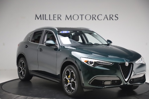 Used 2019 Alfa Romeo Stelvio Ti Lusso for sale Sold at Alfa Romeo of Greenwich in Greenwich CT 06830 11