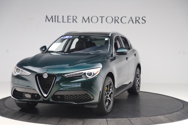 Used 2019 Alfa Romeo Stelvio Ti Lusso for sale Sold at Alfa Romeo of Greenwich in Greenwich CT 06830 1