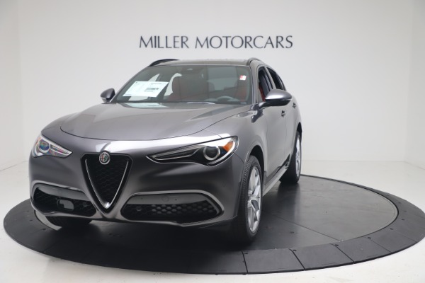 New 2020 Alfa Romeo Stelvio Ti Sport Q4 for sale $53,545 at Alfa Romeo of Greenwich in Greenwich CT 06830 1
