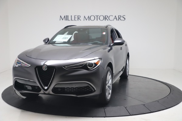 New 2020 Alfa Romeo Stelvio Ti Sport Q4 for sale Sold at Alfa Romeo of Greenwich in Greenwich CT 06830 1