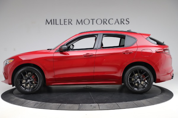 New 2020 Alfa Romeo Stelvio Sport Q4 for sale Sold at Alfa Romeo of Greenwich in Greenwich CT 06830 3