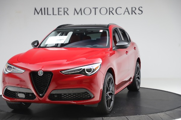 New 2020 Alfa Romeo Stelvio Sport Q4 for sale Sold at Alfa Romeo of Greenwich in Greenwich CT 06830 1